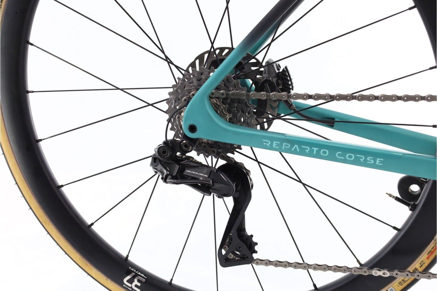 Produit reconditionné · Bianchi Specialissima Arkea Team Di2 12V · Gris / Vélo de route | Très bon état
