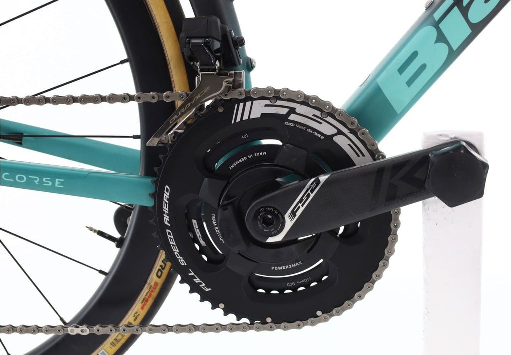 Produit reconditionné · Bianchi Specialissima Arkea Team Di2 12V · Gris / Vélo de route | Très bon état