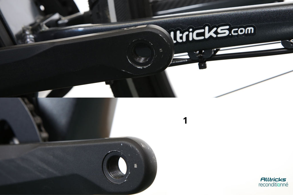 VTC Électrique BH Atom Cross Shimano Acera 8V 500 Wh 700 mm Gris Plata T.M 165/177cm - Produit Reconditionné