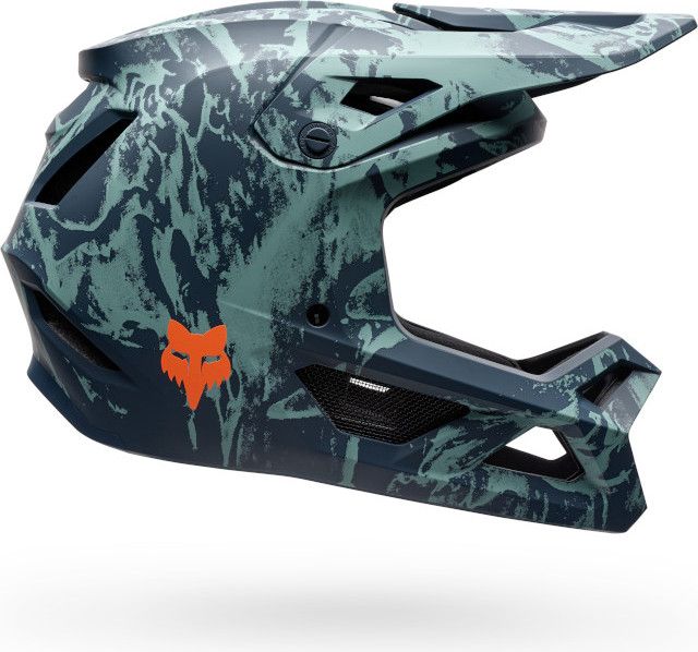 Casque Intégral Fox Rampage Image Print Bleu