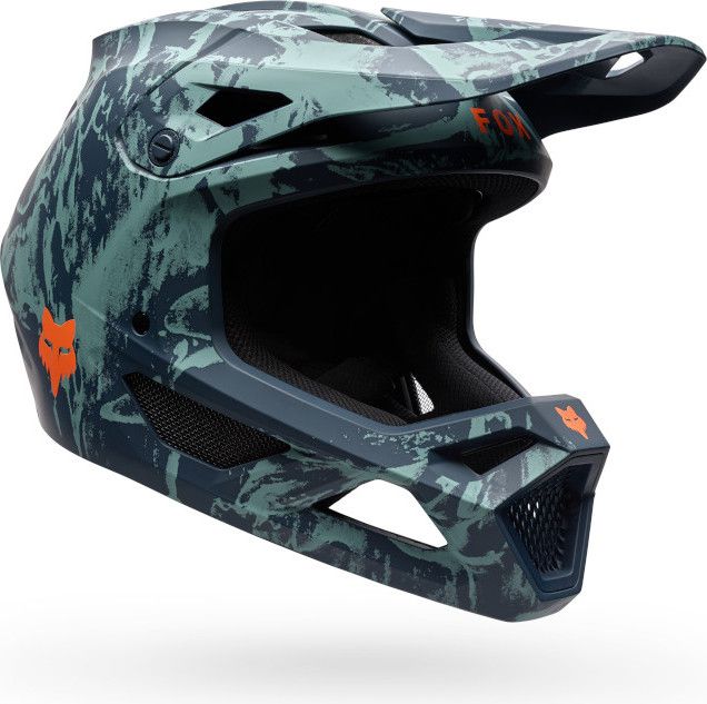 Casque Intégral Fox Rampage Image Print Bleu
