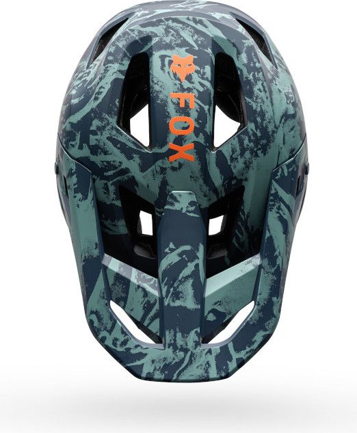 Casque Intégral Fox Rampage Image Print Bleu