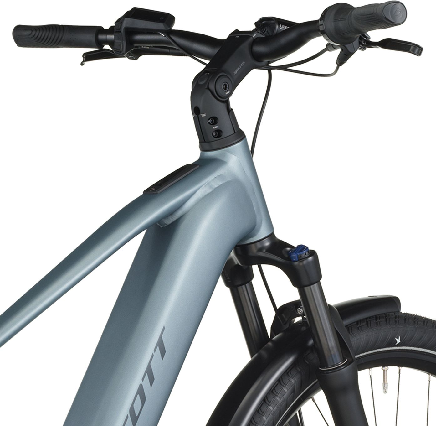 Vélo de Ville Électrique Scott Sub Tour 40 Shimano Nexus 5V 540Wh 700mm Bleu