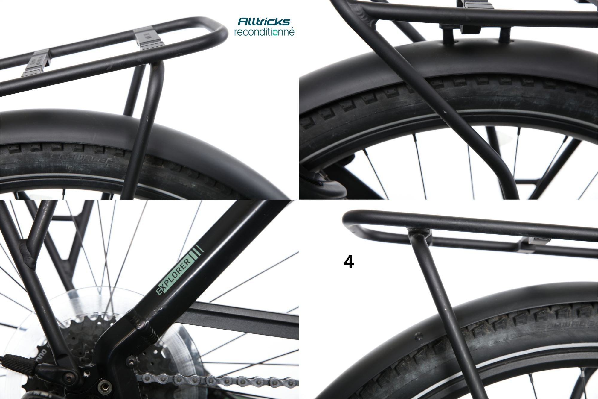 VTC Électrique O2 Feel iSwan Explorer Univ 6.2 Shimano Alivio 9V 540 Wh 27.5'' Noir Intense T.M 170/190cm - Produit Reconditionné
