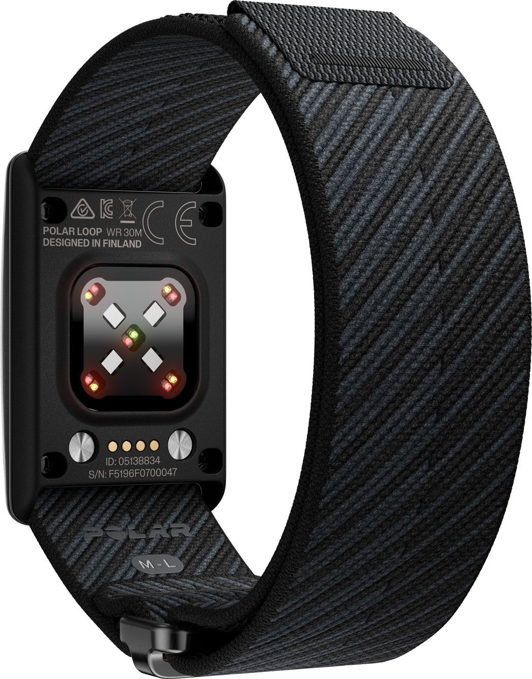 Bracelet d'Activité Polar Loop Noir Night