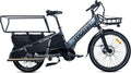 Cargobike Électrique, E-Long Tail, Aluminium, SHIMANO ALTUS 7v, Autonomie jusqu'a 90km, Baterrie 48V 13Ah
