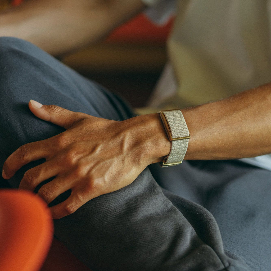 Bracelets de Rechange Polar Loop SoftWeave Beige Greige Sand