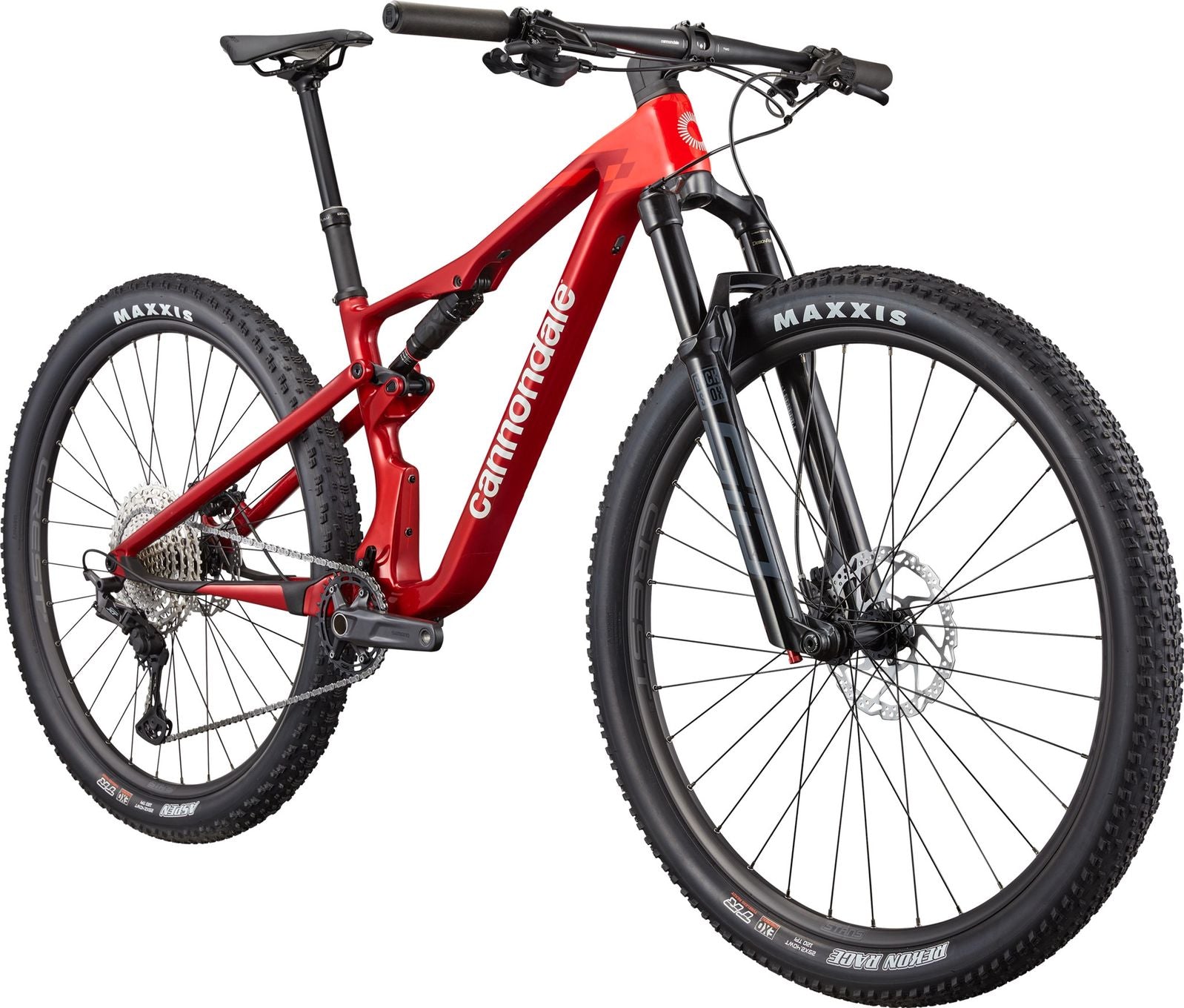 VTT Tout Suspendu Cannondale Scalpel 4 Carbone 29'' Shimano 12V Rouge