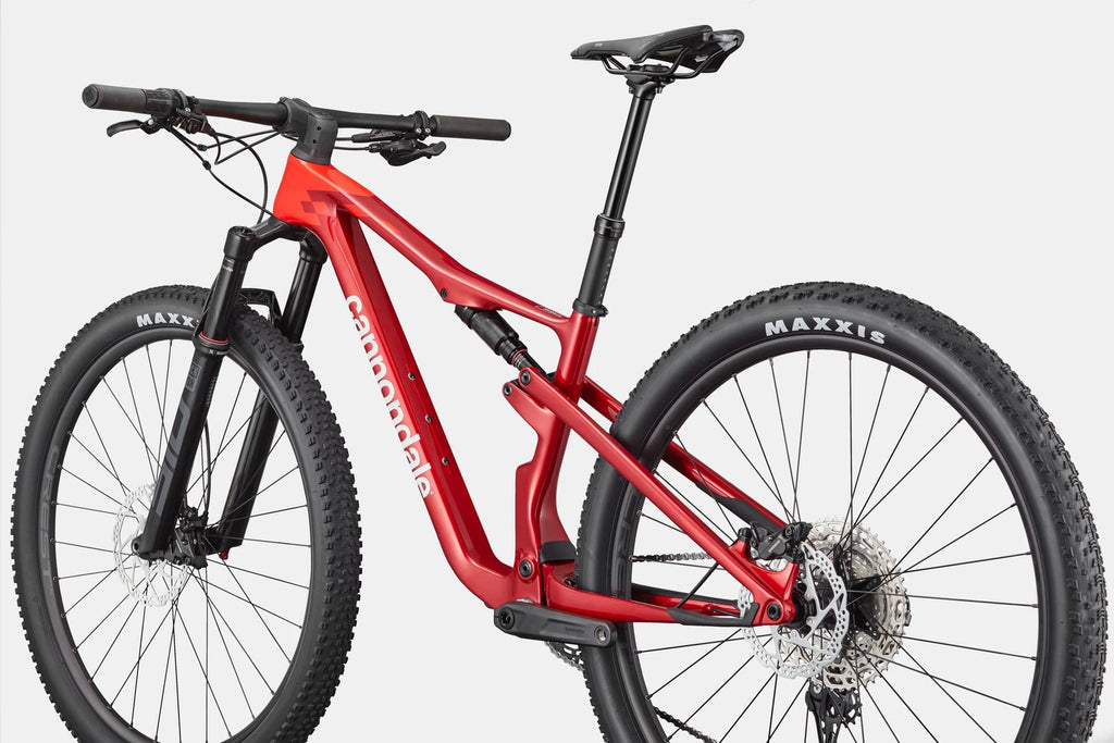 VTT Tout Suspendu Cannondale Scalpel 4 Carbone 29'' Shimano 12V Rouge