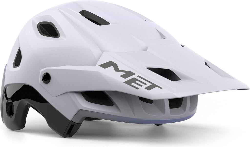 Casque avec Mentonnière Amovible Met Parachute MCR Mips Lila Mat