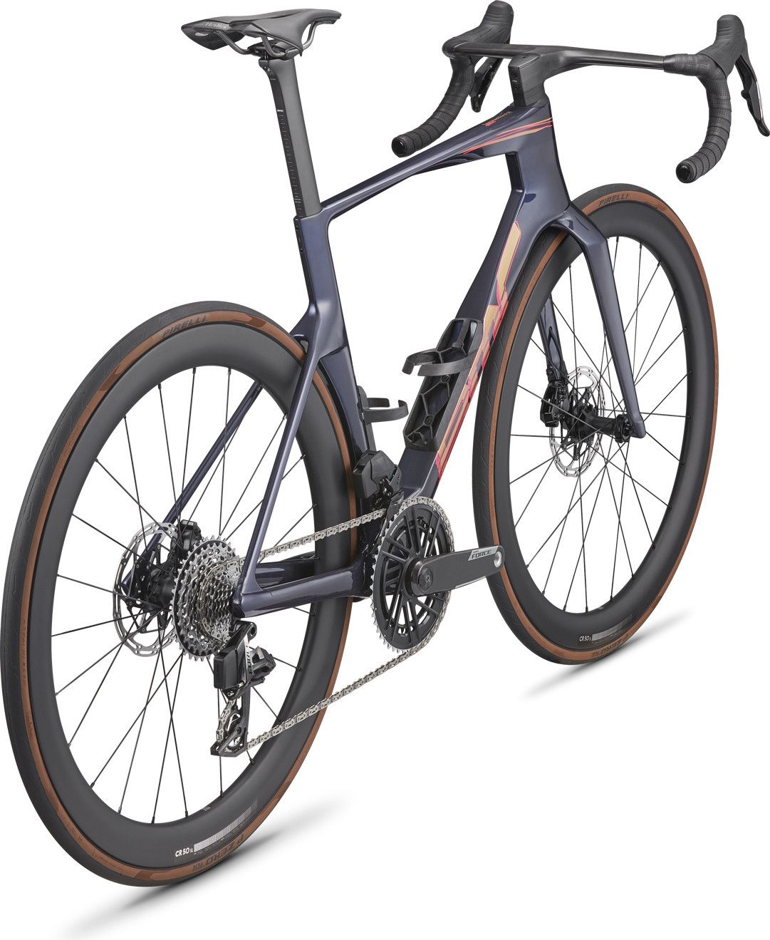 Vélo de Route BMC Teammachine R 01 Three Sram Force AXS 12V 700mm Bleu/Orange 2027