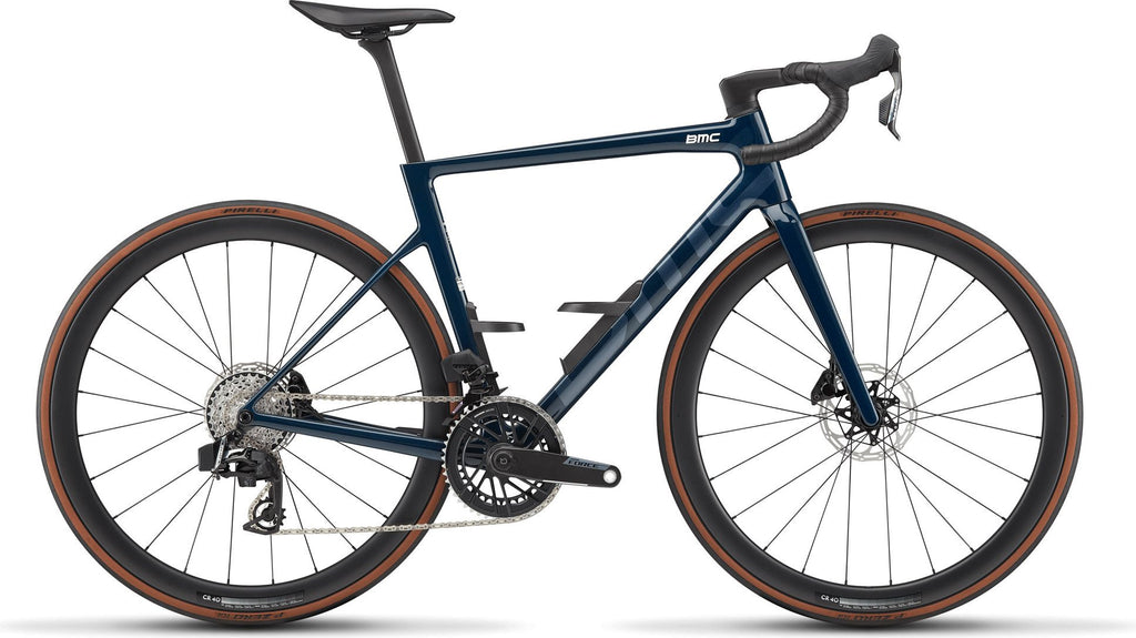 Vélo de Route BMC Teammachine SLR01 Five Sram Force AXS 12V 700 mm Bleu 2027