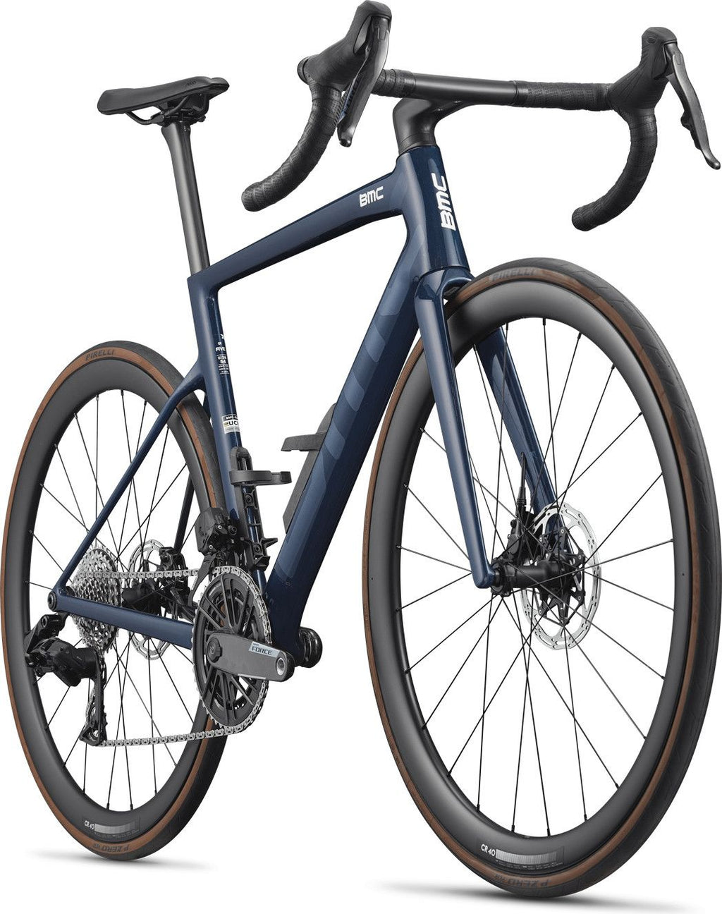 Vélo de Route BMC Teammachine SLR01 Five Sram Force AXS 12V 700 mm Bleu 2027