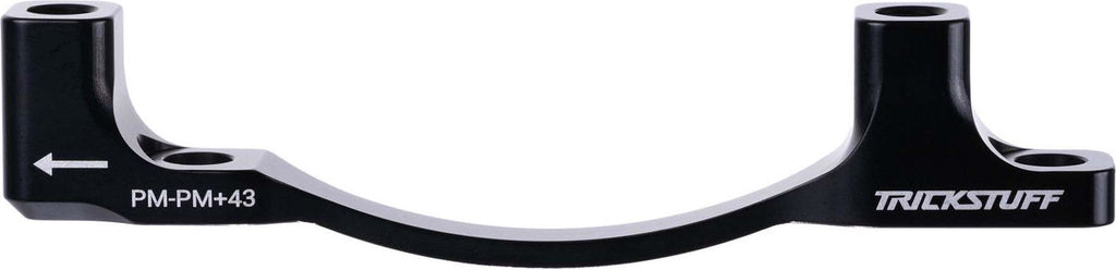 Adaptateur de Frein à Disque Trickstuff PM-PM +43 mm Post Mount 160-203 mm / 180-223 mm Noir