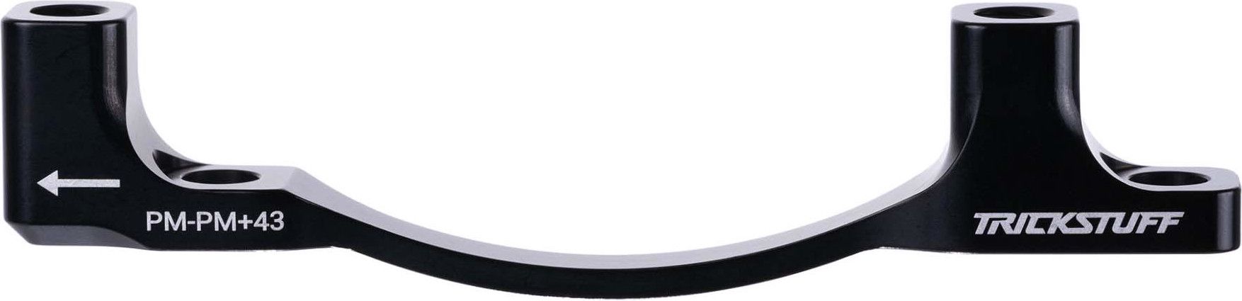 Adaptateur de Frein à Disque Trickstuff PM-PM +43 mm Post Mount 160-203 mm / 180-223 mm Noir