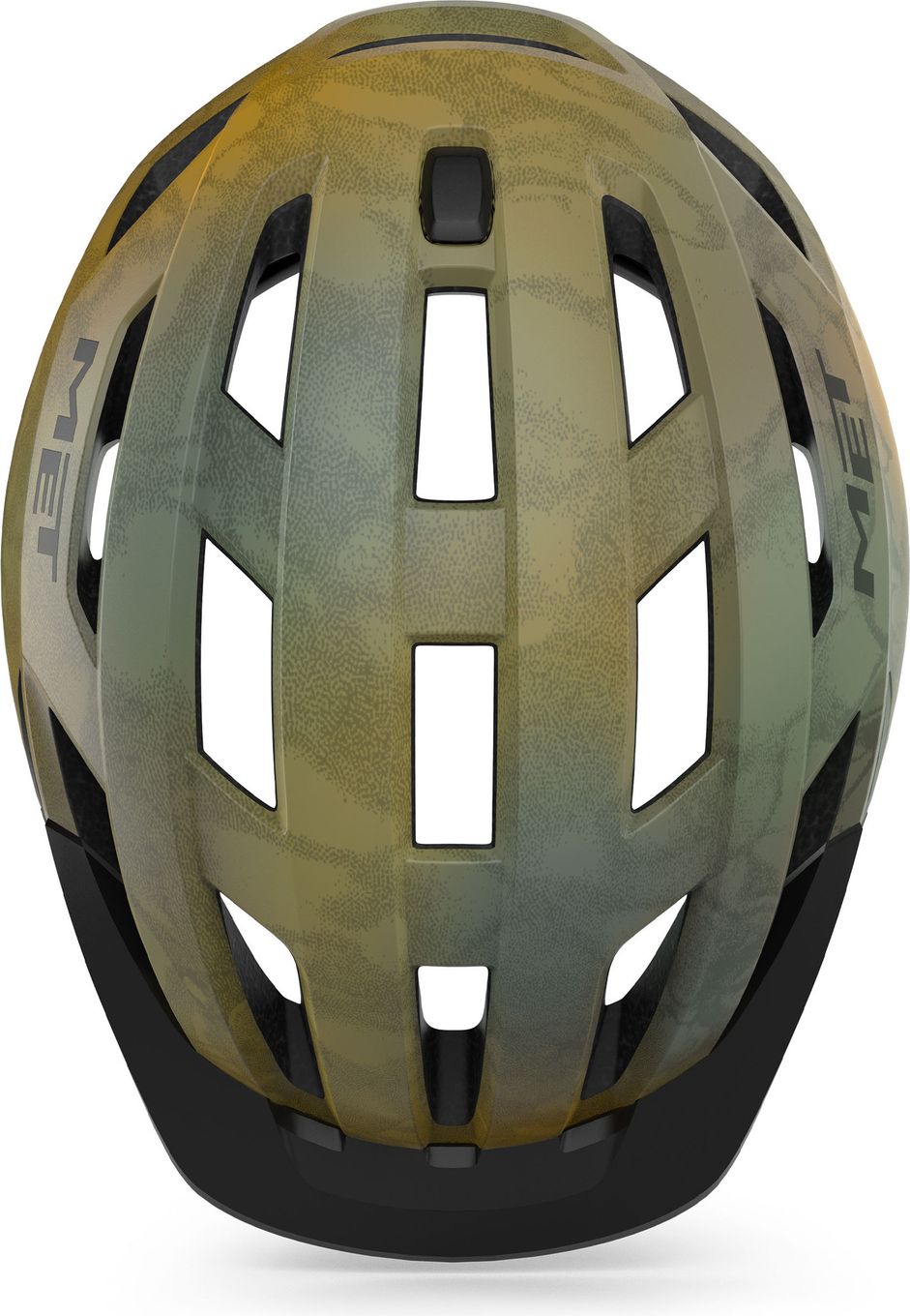 Casque MET Allroad Mips Marron/Vert Mat