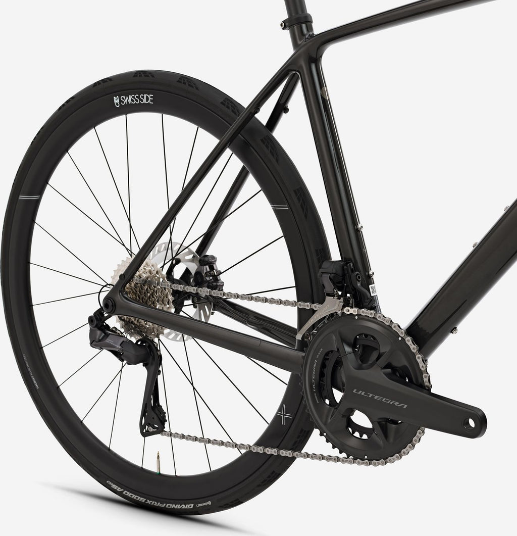 Vélo de Route Van Rysel EDR CF Ultra Shimano Ultegra Di2 12V 700mm Noir