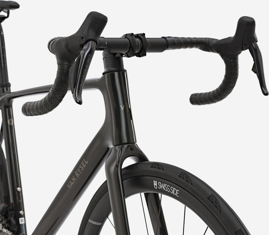 Vélo de Route Van Rysel EDR CF Ultra Shimano Ultegra Di2 12V 700mm Noir