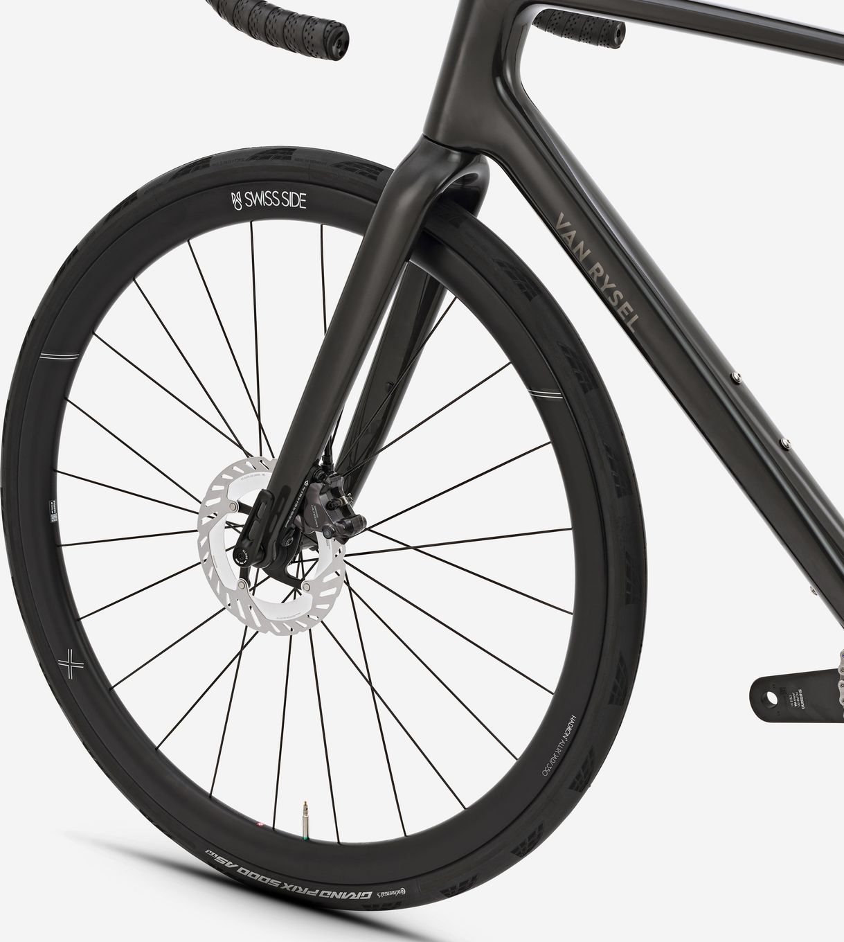 Vélo de Route Van Rysel EDR CF Ultra Shimano Ultegra Di2 12V 700mm Noir