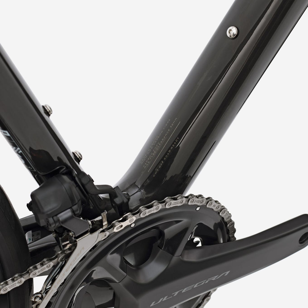 Vélo de Route Van Rysel EDR CF Ultra Shimano Ultegra Di2 12V 700mm Noir