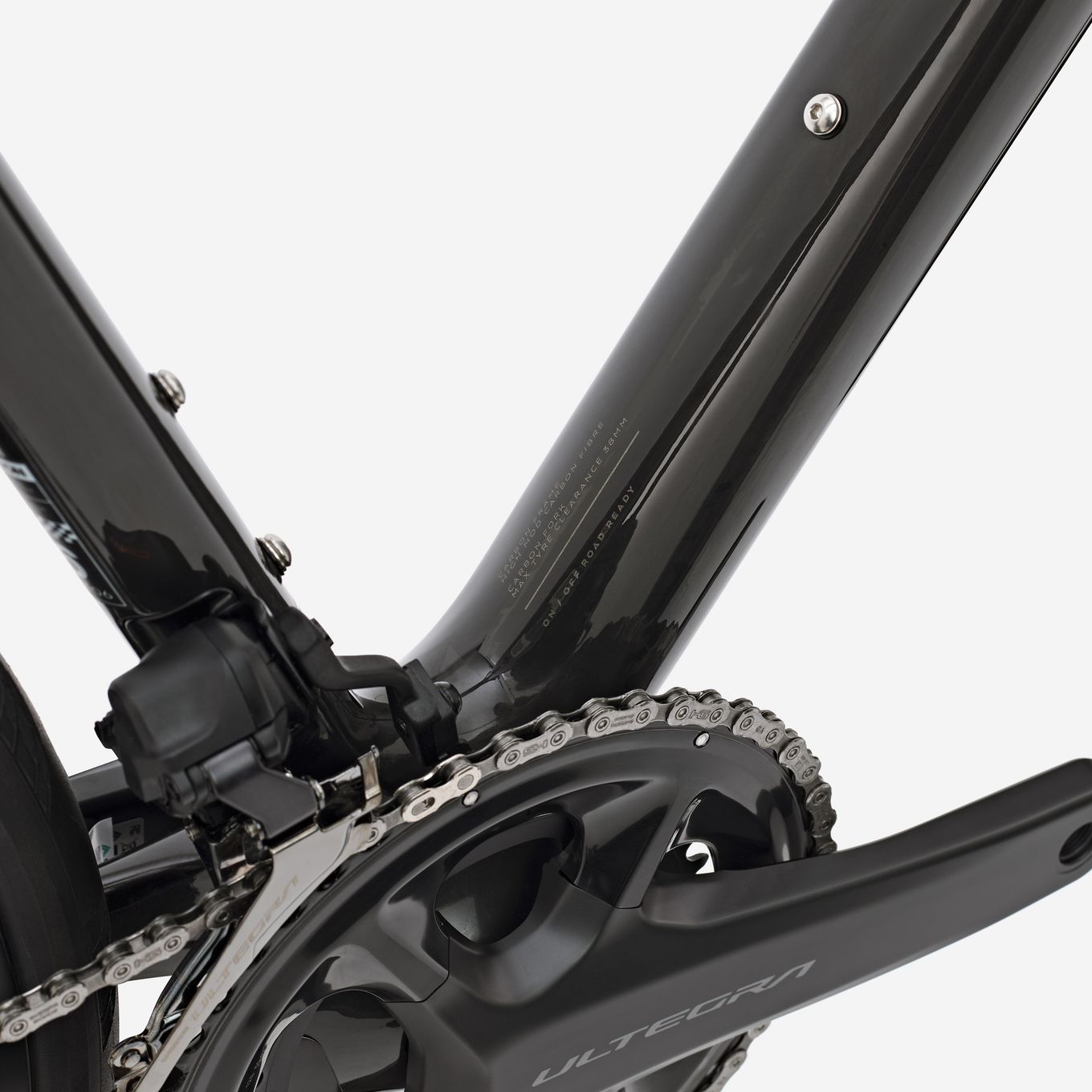 Vélo de Route Van Rysel EDR CF Ultra Shimano Ultegra Di2 12V 700mm Noir