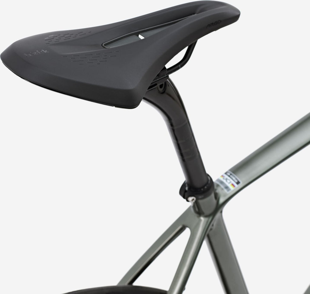 Vélo de Route Van Rysel EDR CF Ultra Shimano Ultegra Di2 12V 700mm Vert Kaki