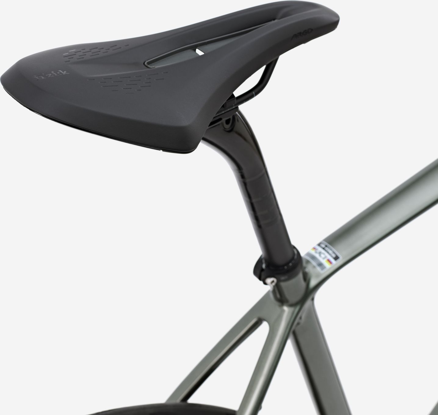 Vélo de Route Van Rysel EDR CF Ultra Shimano Ultegra Di2 12V 700mm Vert Kaki