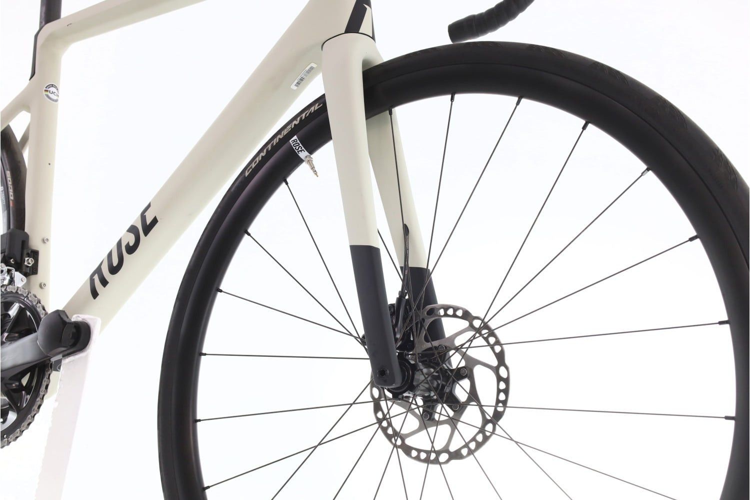 Produit reconditionné · Rose Reveal 04 Di2 12V · Blanc / Vélo de route | Très bon état