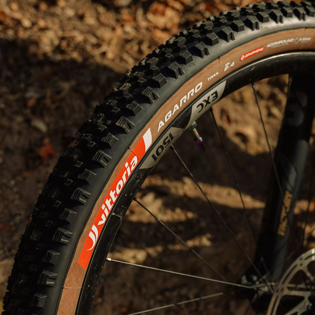 Pneu VTT Vittoria Agarro Trail 29'' Tubeless Ready Souple Anti-Puncture Belt Graphene 4Compound Formulation Flancs Marrons