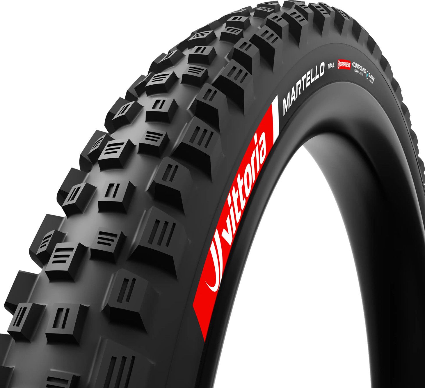 Pneu VTT Vittoria Martello Trail 27.5'' Tubeless Ready Souple Anti-Puncture Belt Graphene 4Compound Formulation
