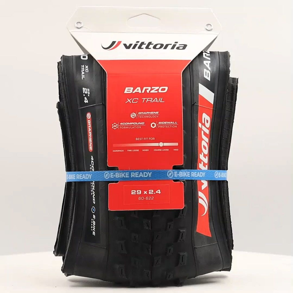 Pneu VTT Vittoria Barzo XC Trail 29'' Tubeless Ready Souple Anti-Puncture Belt Graphene 4Compound Formulation