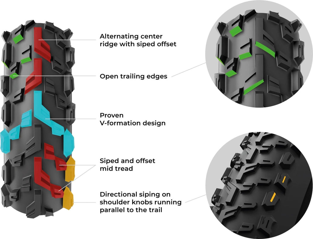 Pneu VTT Vittoria Mezcal XC Trail 29'' Tubeless Ready Souple Anti-Puncture Belt Graphene 4Compound Formulation