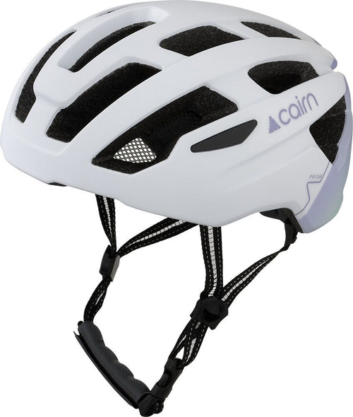 Casque VTT Cairn Prism II Blanc/Lila