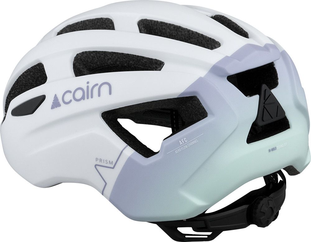 Casque VTT Cairn Prism II Blanc/Lila