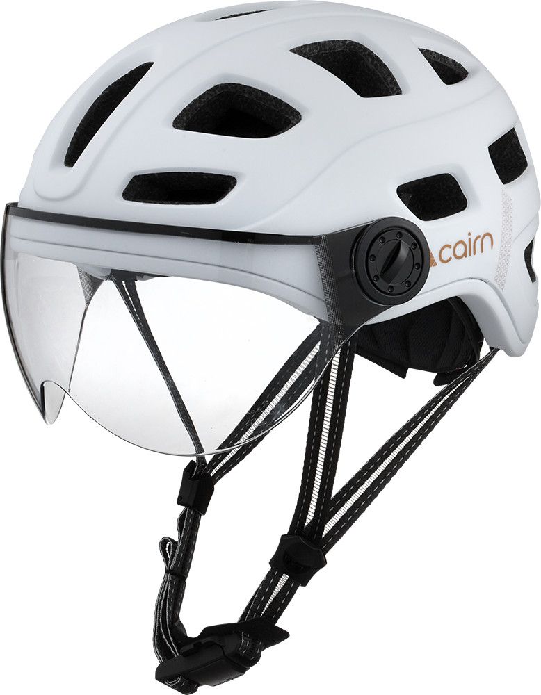 Casque Ville Cairn Quartz Visor Blanc