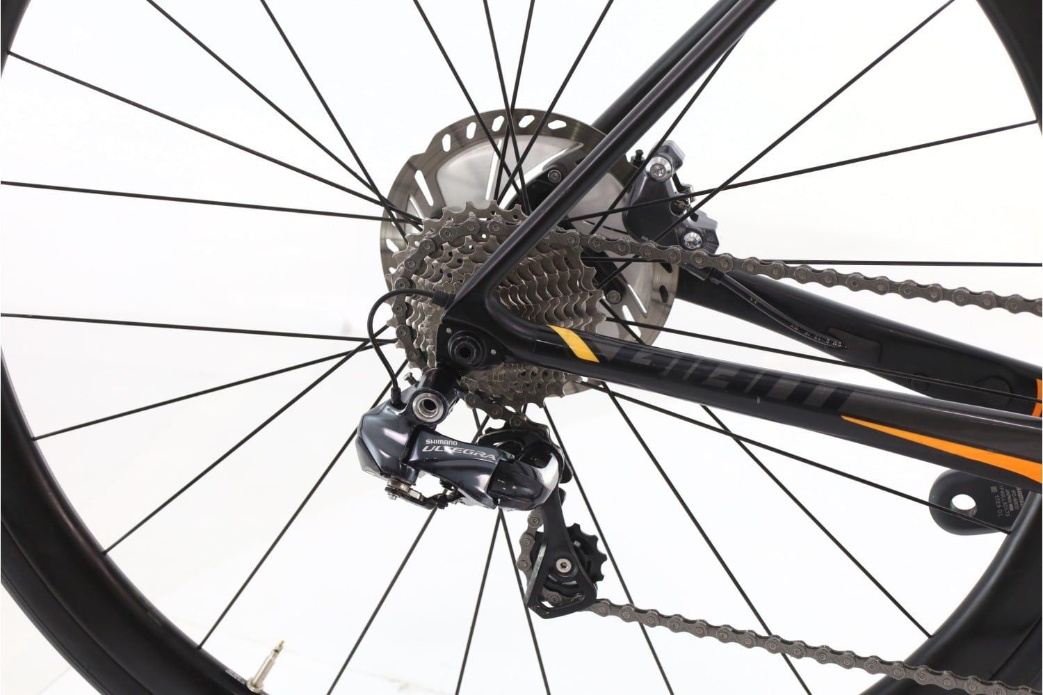 Produit reconditionné · Giant TCR Advanced Di2 11V · Noir / Vélo de route | Très bon état