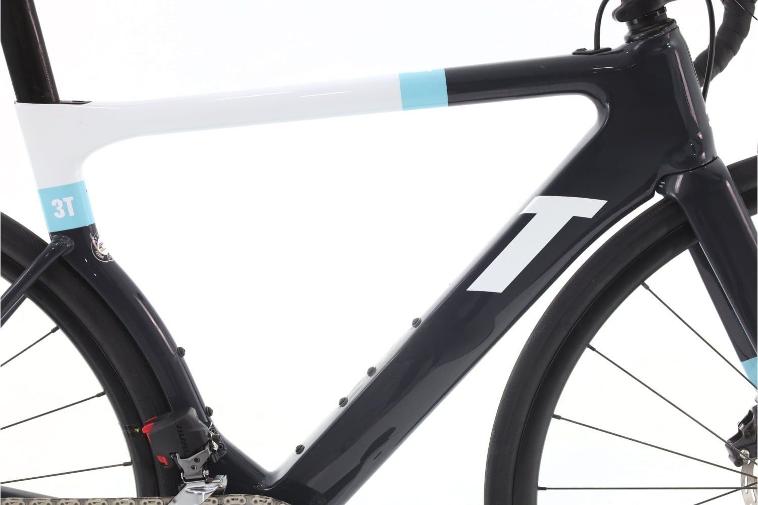 Produit reconditionné · 3T Strada Team AXS 12V · Gris / Vélo de route | Très bon état