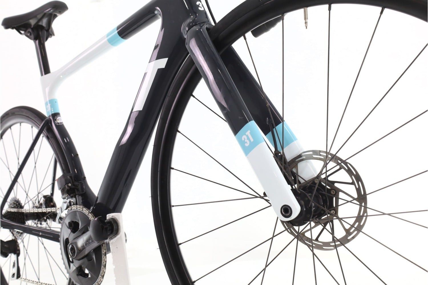 Produit reconditionné · 3T Strada Team AXS 12V · Gris / Vélo de route | Très bon état