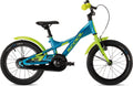 Vélo enfant S'COOL XXlite -1 vitesse - Bleu/Citron vert