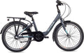 Vélo enfant S'COOL chiX - moyeu 3 vitesses - Gris foncé/Aqua