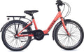 S’COOL chiX, vélo enfant, 3 vitesses, Rouge