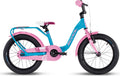 Vélo enfant S'COOL niXe - 1 vitesse - Océan/Rose