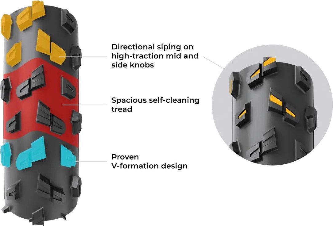 Pneu Gravel Vittoria Terreno T90 Mud Gravel Endurance 700 mm Tubeless Ready Souple Anti-Puncture Belt Endurance Formulation Graphene Flancs Marrons