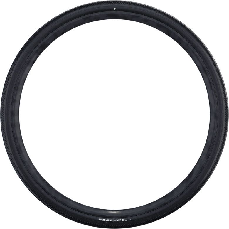 Pneu Schwalbe G-One RS 700 mm Tubeless Ready Souple RaceGuard ADDIX Green E-25 Noir