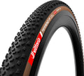 Pneu Gravel Vittoria Terreno T60 Mixed Gravel Endurance 700 mm Tubeless Ready Souple Anti-Puncture Belt Endurance Formulation Graphene Flancs Marrons