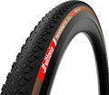 Pneu Gravel Vittoria Terreno T30 Fine Loose Gravel Endurance 700 mm Tubeless Ready Souple Anti-Puncture Belt Endurance Formulation Graphene Flancs Marrons