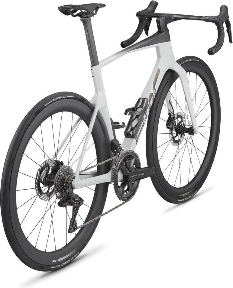 Vélo de Route BMC Teammachine R 01 Two Shimano Dura Ace Di2 12V 700mm Blanc/Noir 2027