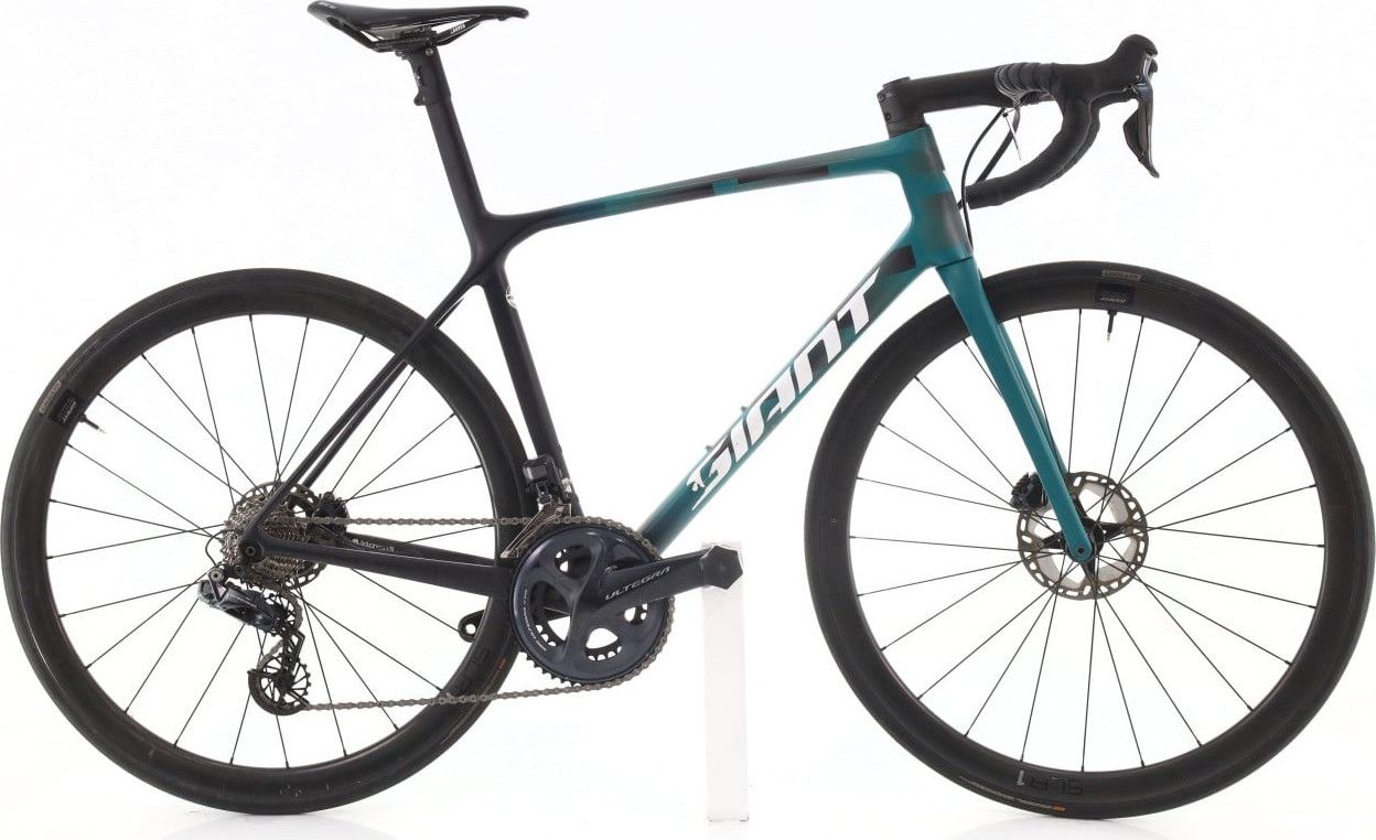 Produit reconditionné · Giant TCR Advanced SL Di2 11V · Vert / Vélo de route | Très bon état