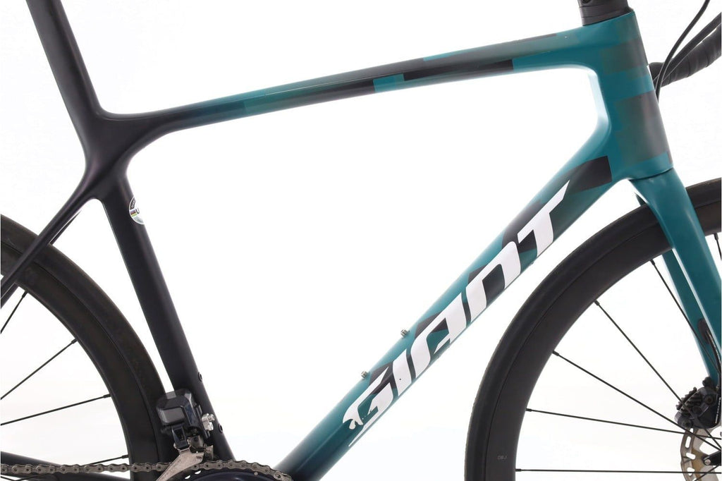 Produit reconditionné · Giant TCR Advanced SL Di2 11V · Vert / Vélo de route | Très bon état
