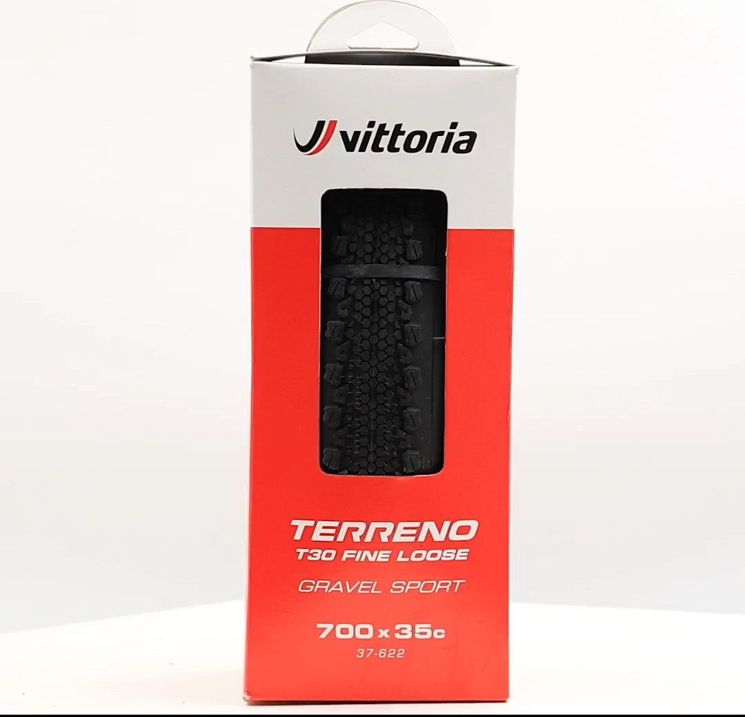 Pneu Gravel Vittoria Terreno T30 Fine Loose Gravel Sport 700 mm Tubetype Souple Sport Formulation